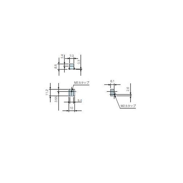 PCB型PCボードホルダー(10個入)幅10mm×高11.2mm×奥8.5mm【PCB-D1】