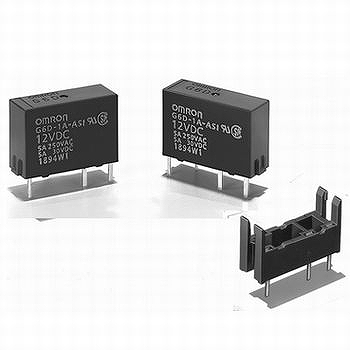 パワーリレー DC24V G6D-1A-ASI-DC24V OMRON製｜電子部品・半導体通販