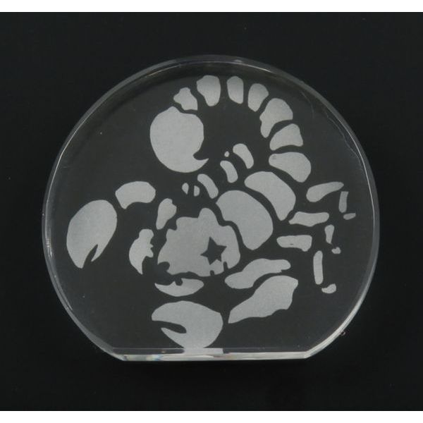 クリスタルペーパーウエイト 縦型【37949】