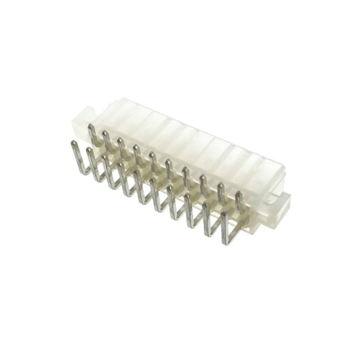 【在庫処分セール】4.2mmピッチニューミニフィットヘッダーライトアングルタイプ20極(2個入)【39291208】