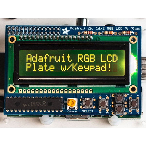 [ディスプレイ]Raspberry Pi用LCDキット【1110】
