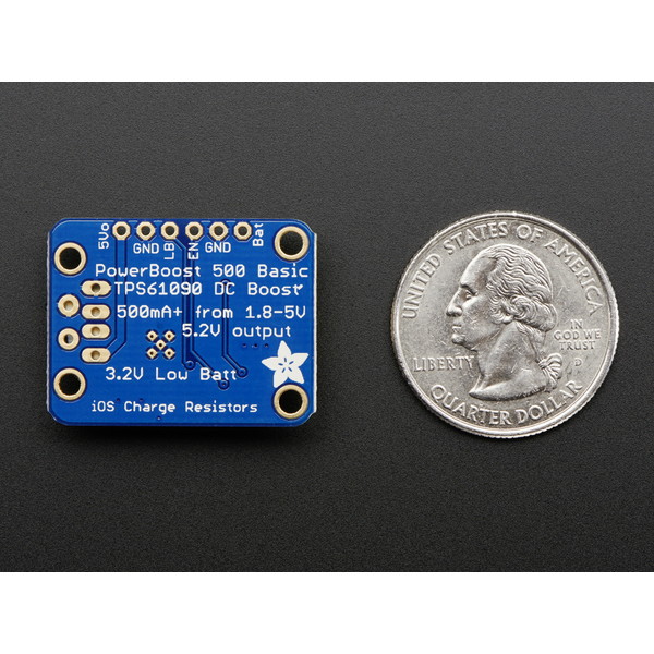 PowerBoost 500 Basic-5V USB Boost【1903】