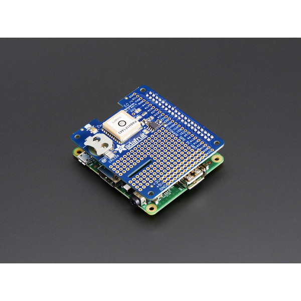 【在庫処分セール】Adafruit Ultimate GPS HAT【2324】