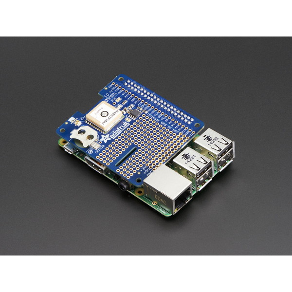 【在庫処分セール】Adafruit Ultimate GPS HAT【2324】