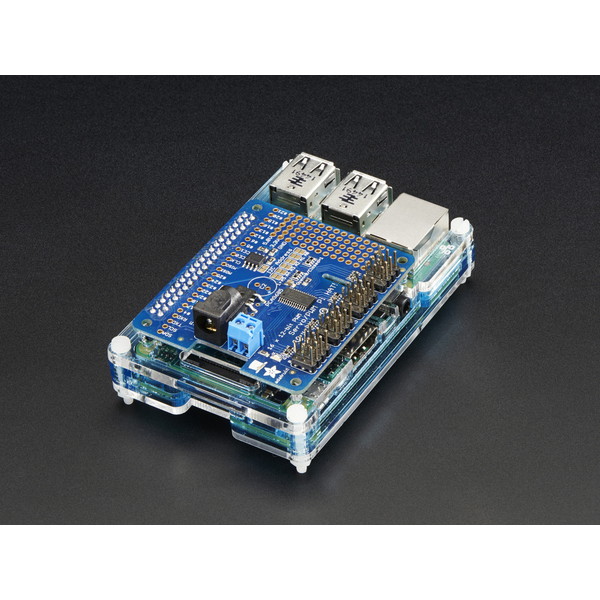 RaspberryPi 2/B+/Pi 3用ケース-Pibow Coupe Flotilla-Enclosure【2619】