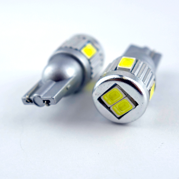 T10バルブ(白)12V/140mA 白【HC-T10-5630-1C-6】