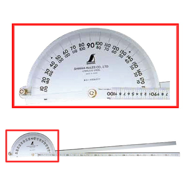 プロトラクターNo.1000φ320竿目盛1m 2本竿 62952 シンワ測定製｜電子部品・半導体通販のマルツ