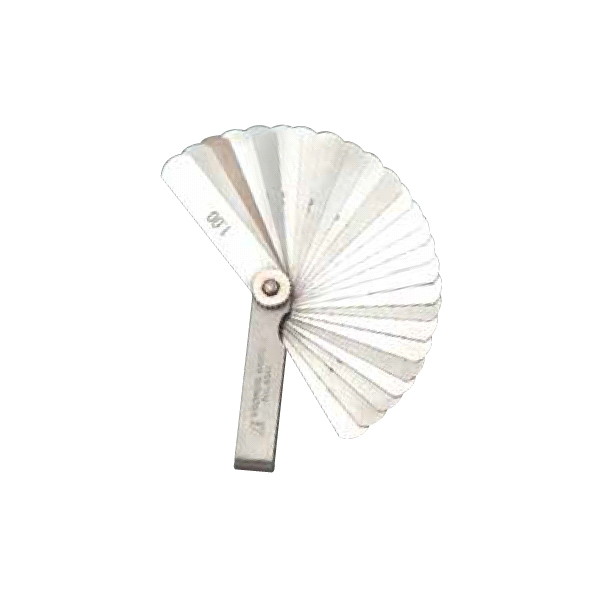 シックネスゲージ D65mm 25枚組 73782 シンワ測定製｜電子部品