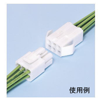 ELコネクタ リセプタクル4.5mmピッチ プラグハウジング ソケットコンタクト用2極【ELP-02V】