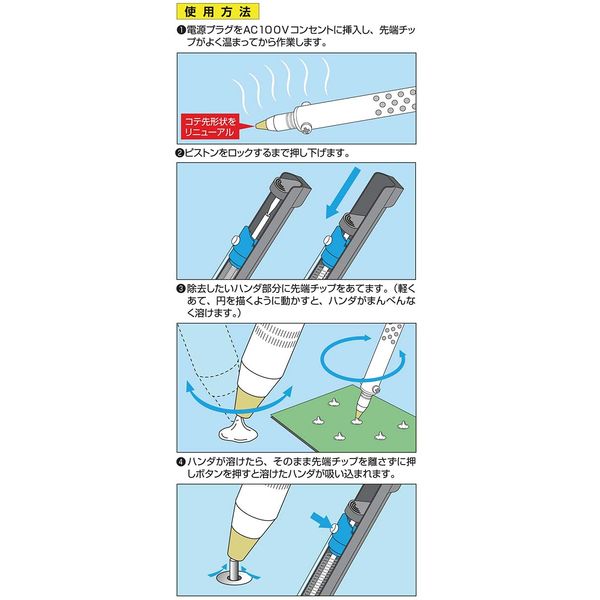 はんだシュッ太郎NEO 45Wタイプ【HSK-300】