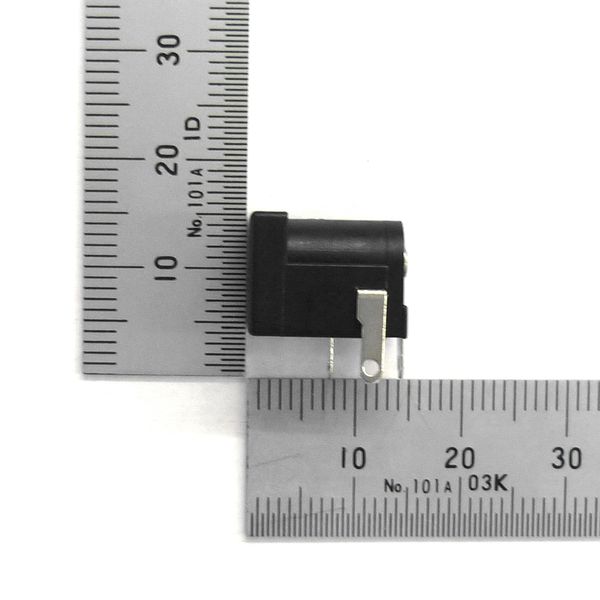 DCジャック 2.1mm 基板取付け用 はんだ付け用【GB-DCJ-2125-BM】