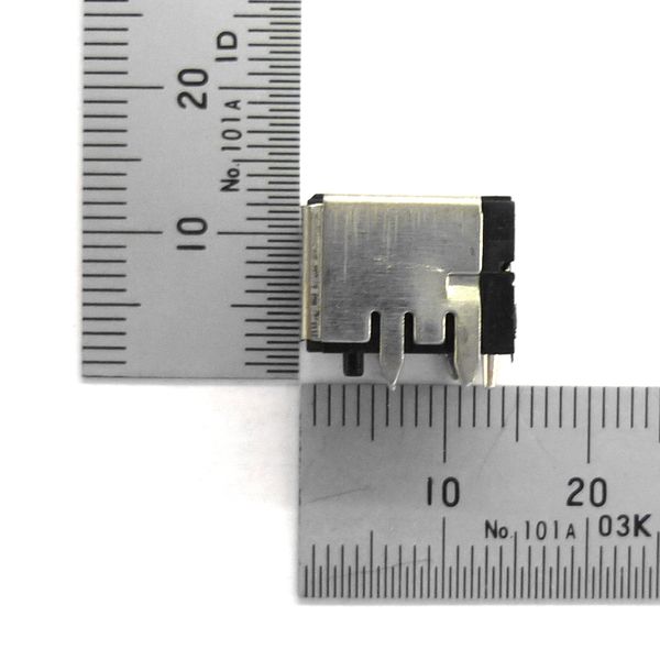 DCジャック 2.5mm 基板取付け用 金属加工済み【GB-DCJ-2525F-BM】