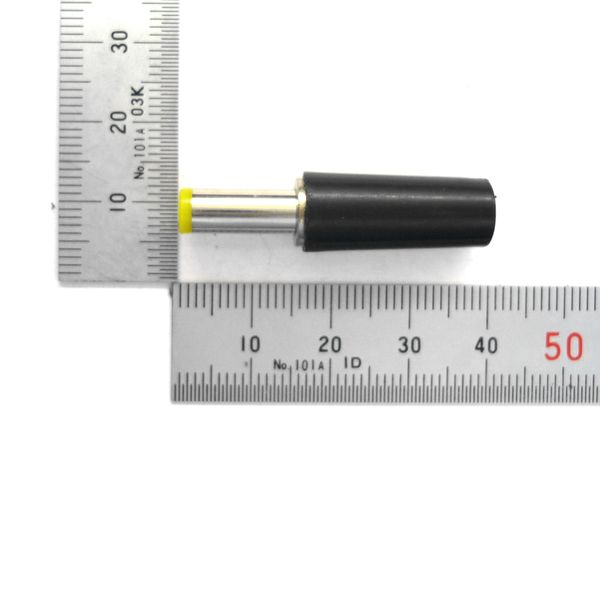 DCプラグ 2.1mm(ロングタイプ 先端フォーク/丸型タイプ)【GB-DCP-218F-S】