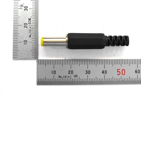 DCプラグ 2.5mm(ロングタイプ 先端フォーク/8角タイプ)【GB-DCP-254A-S】