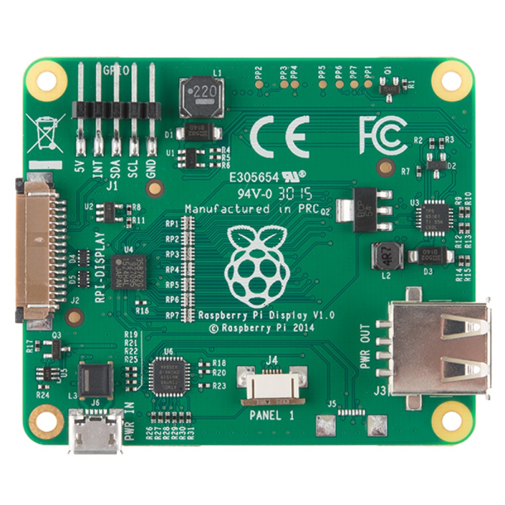 Raspberry Pi用7インチLCDタッチスクリーン【LCD-13733】