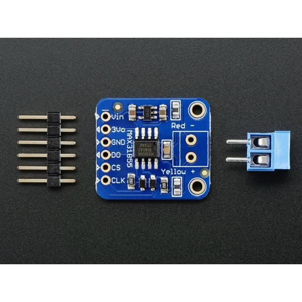 Thermocouple Amplifier MAX31855 breakout board(MAX6675 upgrade)- v2.0【269】