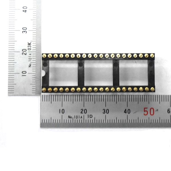 DIP連結ソケット 40ピン 2.54mmピッチ【GB-ICP-6ML40R】