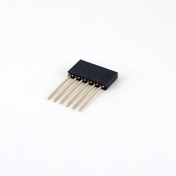ピンソケット 6ピン 1列 2 54mmピッチ リード長15mm 基板用 Gb Sps 256p L15 Gb製 電子部品 半導体通販のマルツ ピンソケット 6ピン 1列 2 54mmピッチ リード長15mm 基板用 Gb Sps 256p L15 Gb製 電子部品 半導体通販のマルツ