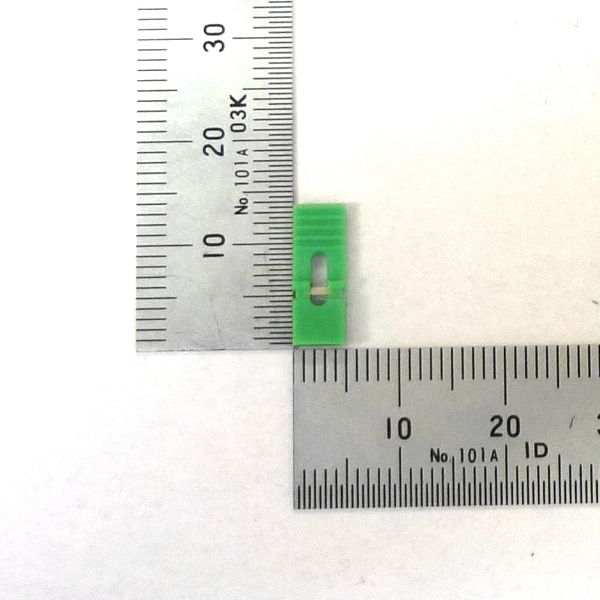 ジャンパーピン つまみ付き 2.54mmピッチ 緑【GB-JMP-25GH*20】