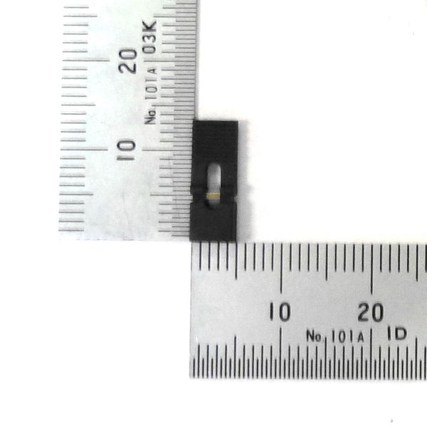 ジャンパーピン つまみ付き 2.54mmピッチ 黒 20個入【GB-JMP-25KH*20】
