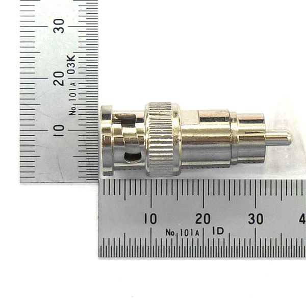 BNCオス-RCAオス変換コネクター【GB-CC-BNCP-RCAP】
