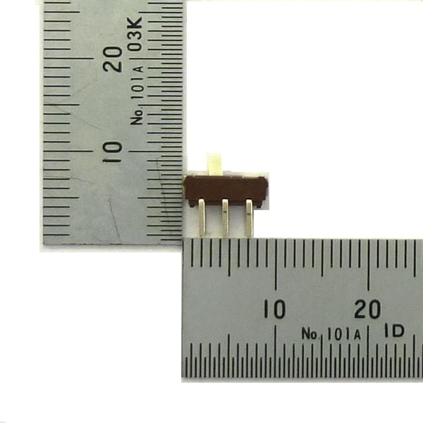 超小型スライドスイッチ 2回路2接点【GB-SSW-DPDT-PIN】