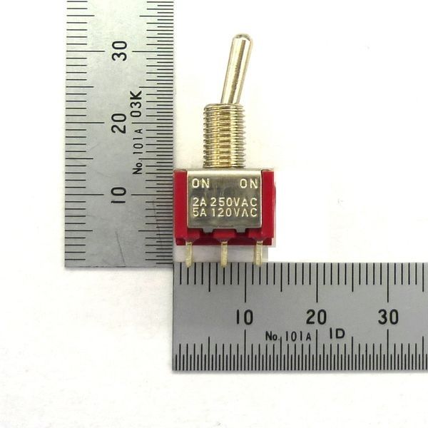トグルスイッチ2回路2接点(ON-ONタイプ)【GB-TSW-DPDT-NN-P】