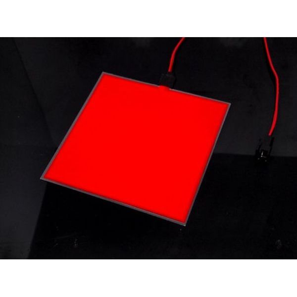 EL Panel-Red 10cm x 10cm【104990047】
