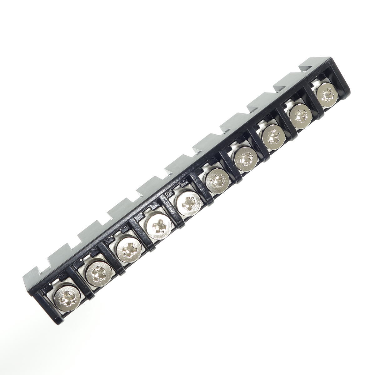 基板用ねじ式端子台 M3平小ねじ 9.45mmピッチ 6A 250V 10極 低背【ML-30-AP-10P】