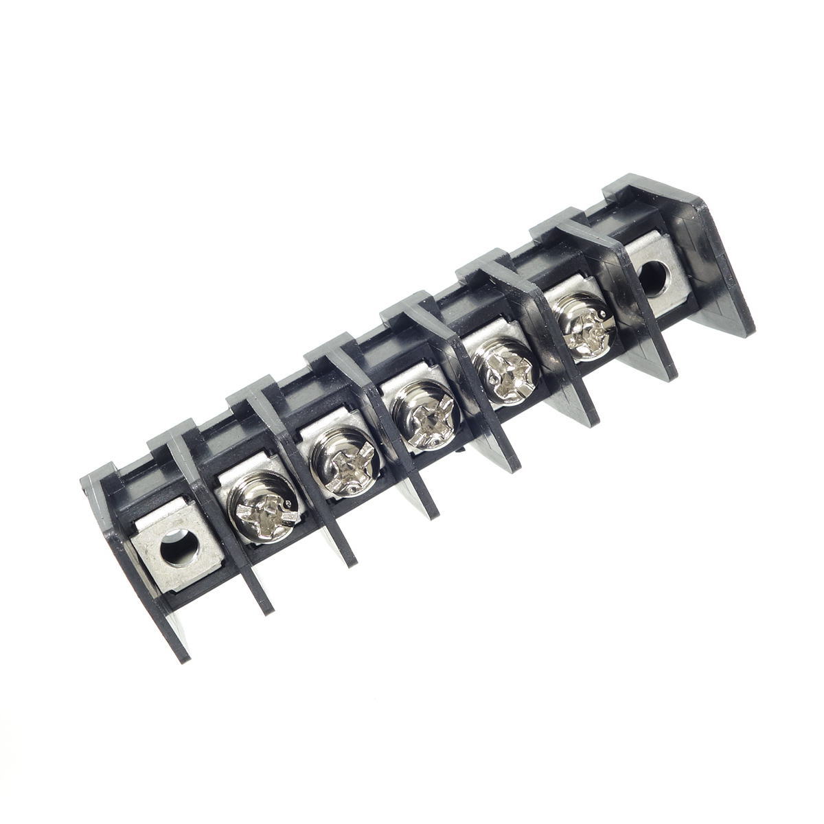 基板用ねじ式端子台 M3セムスねじ 7.62mmピッチ 10A 250V 5極 ねじ止め【ML-40-S1BXS-5P】
