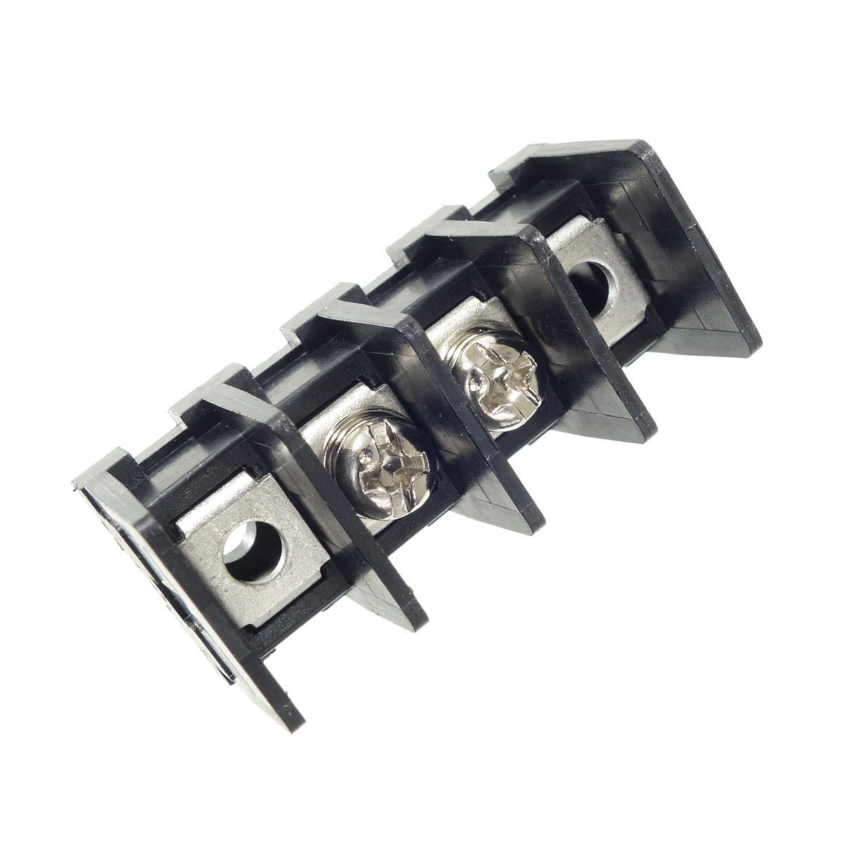 基板用ねじ式端子台 M3セムスねじ 7.62mmピッチ 10A 250V 2極 ねじ止め【ML-40-S1BXS-2P】