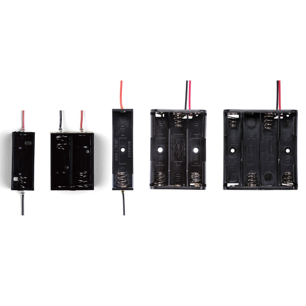 電池ケース 単3×4本 SN型 リード線付【SN3-4】