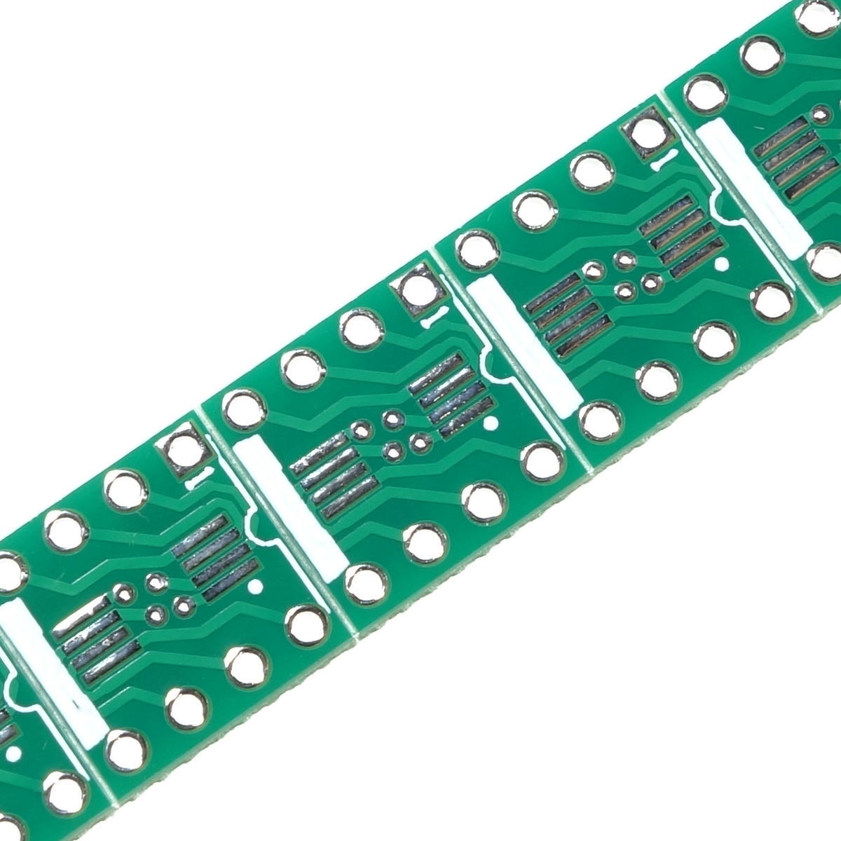 8PINSOIC(1.27mmピッチ)&MSOP(0.65mmピッチ)→DIP変換基板(10個入り)【MSOIC&MSOP-DIPD-8*10】
