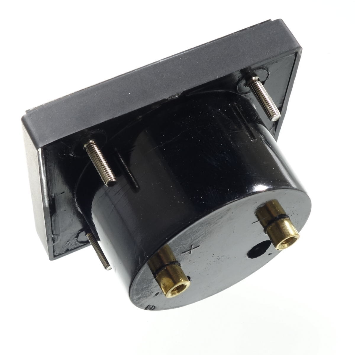 パネルメーター アナログ電流計 DC1A【FA38BDC1A】