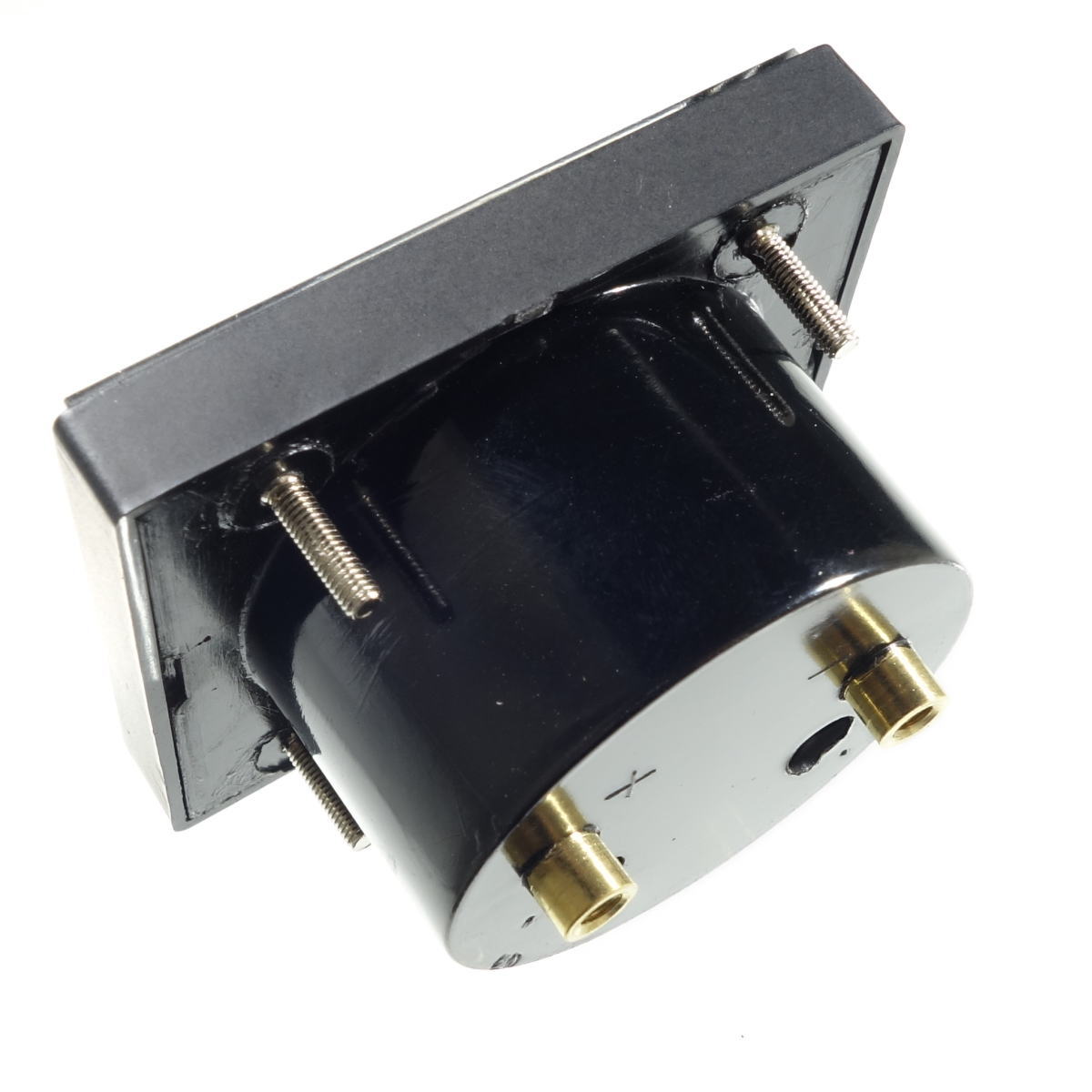 パネルメーター アナログ電流計 DC1mA【FA38BDC1MA】