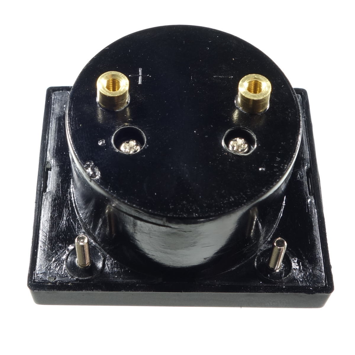 パネルメーター アナログ電流計 DC1mA【FA38BDC1MA】