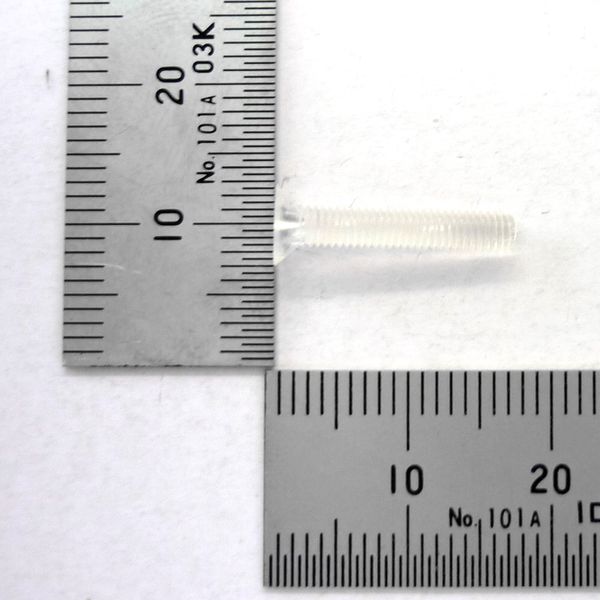 3mmプラネジ(透明サラビス 17mm)100個入【GB-PFHS-M317-100P】