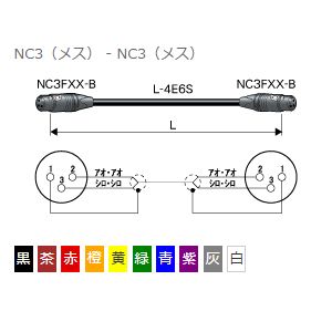 XLRケーブル【EC003-B11】