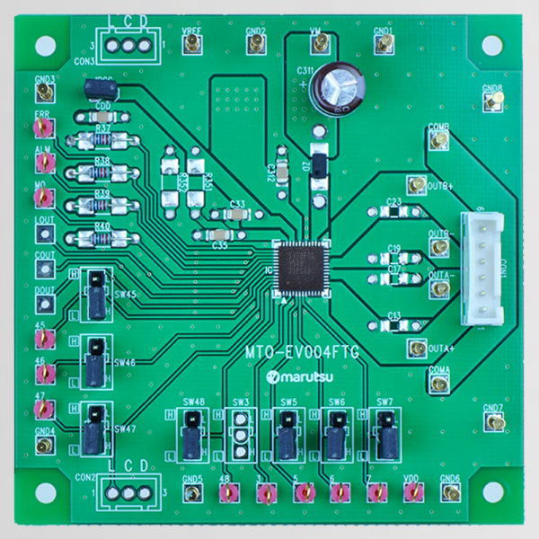 ステッピングモータドライバIC(TB67S179FTG)評価基板【MTO-EV004FTG(TB67S179FTG)】