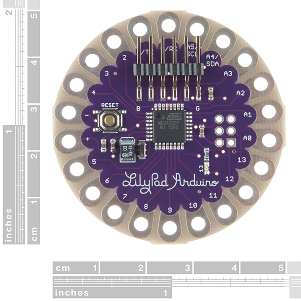 LilyPad Arduino328メインボード【DEV-13342】