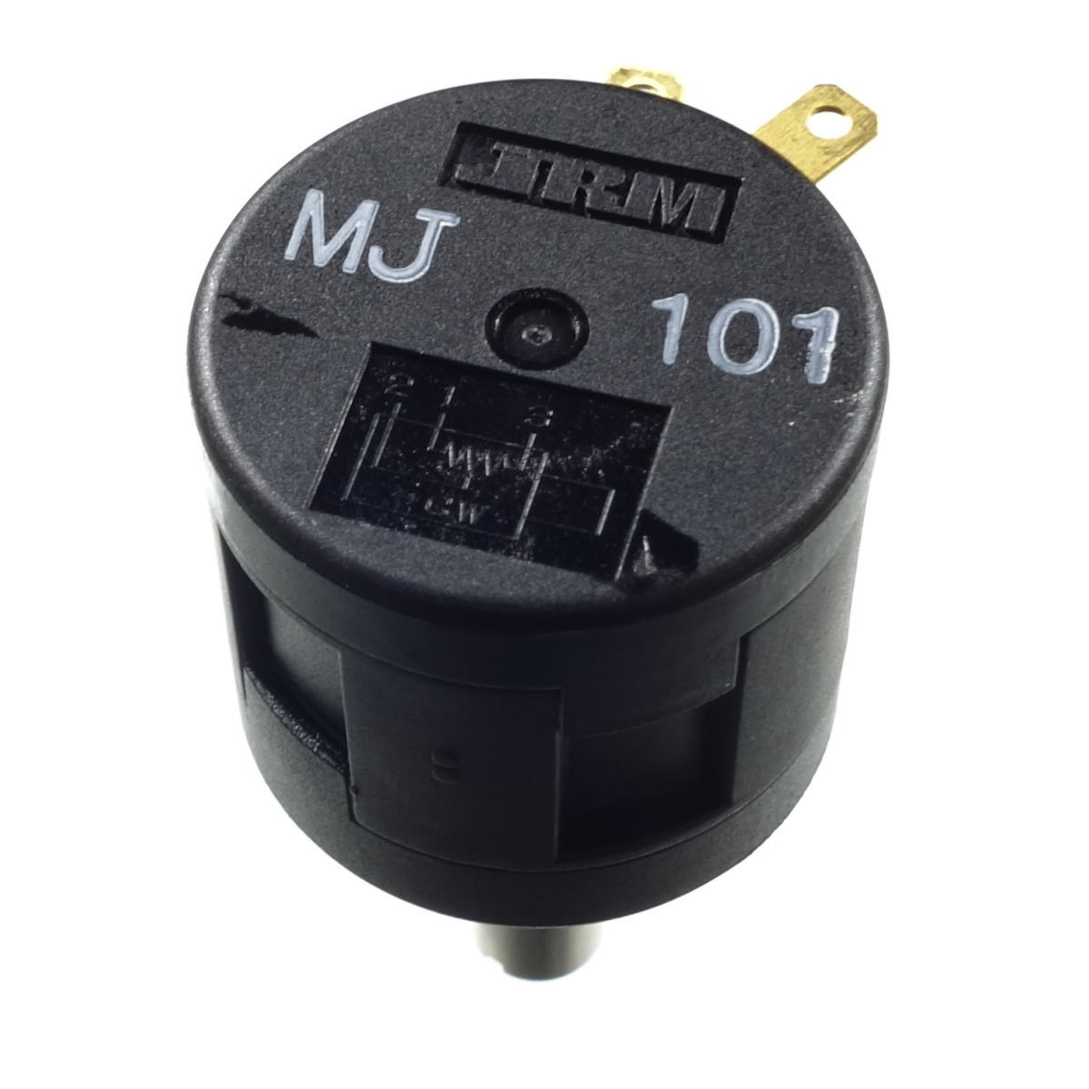 巻線多回転形ポテンショメータ 10回転 1kΩ【RRT10 102】