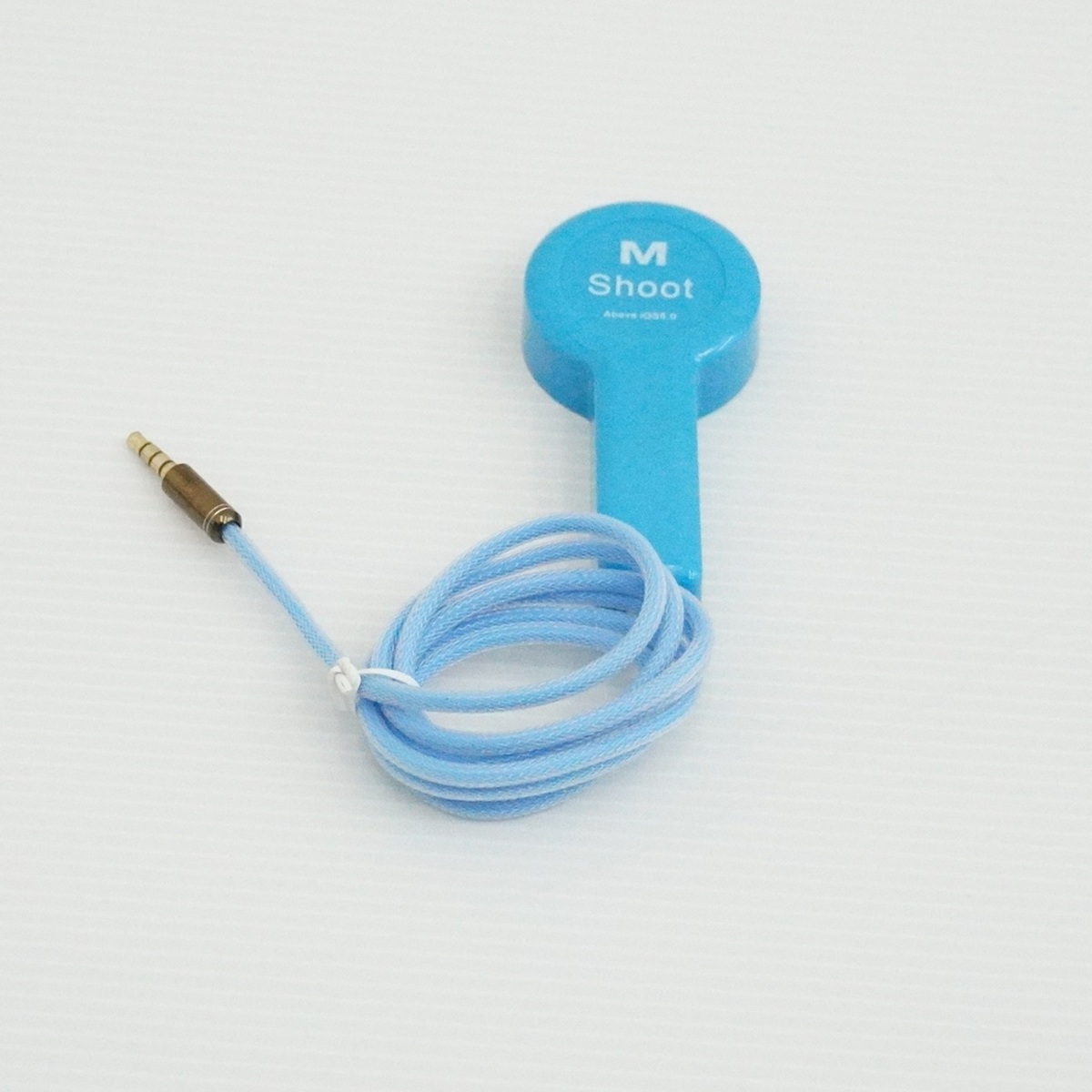 【在庫処分セール】iPhone用シャッターボタン 青【EM-ACSB-IP5SC-BL】