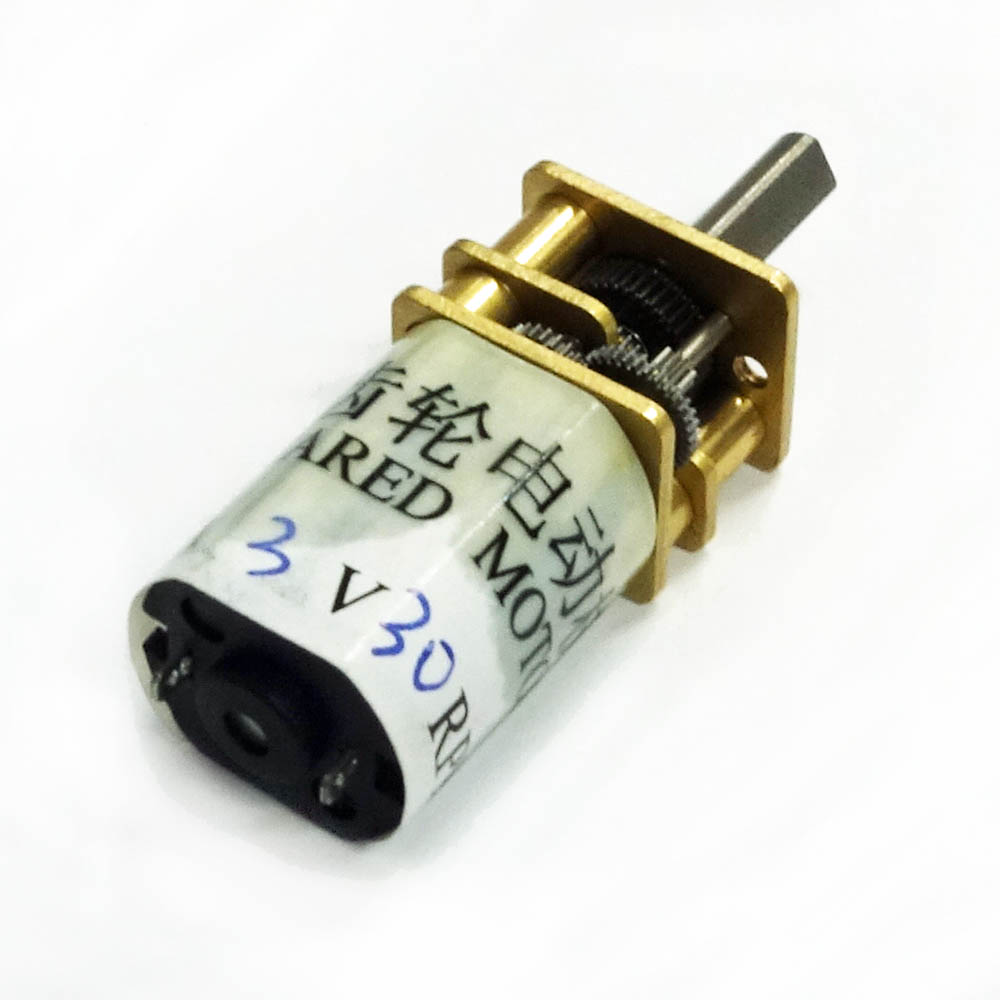 ギヤード(減速)モーター(3V 30RPM)【EM-GEAREDMOTOR-3V30】