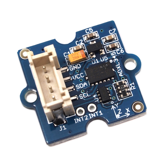 GROVE-I2C 三軸加速度センサー ADXL345搭載【101020054】