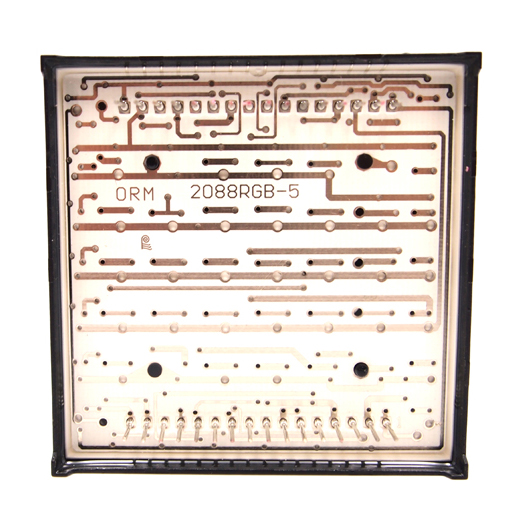 【在庫処分セール】60mm角8×8LEDマトリックス-高輝度フルカラー【104990026】