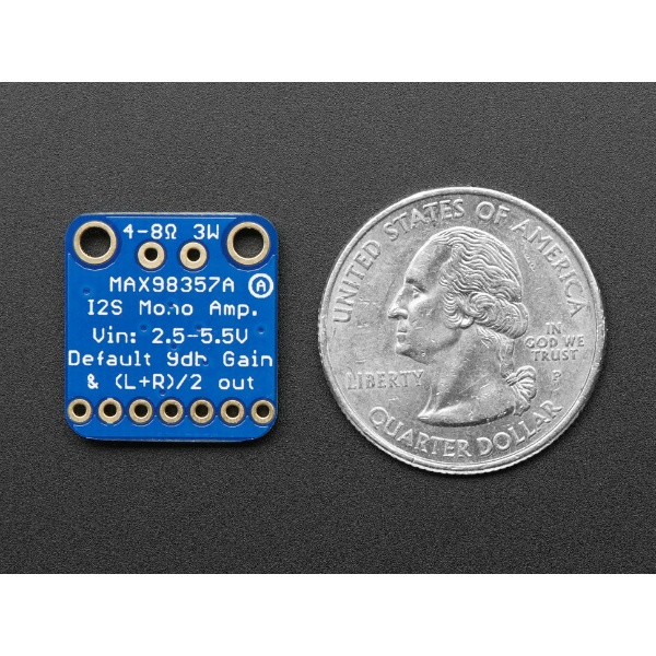 Adafruit I2S 3W Class D Amplifier Breakout - MAX98357A【3006】