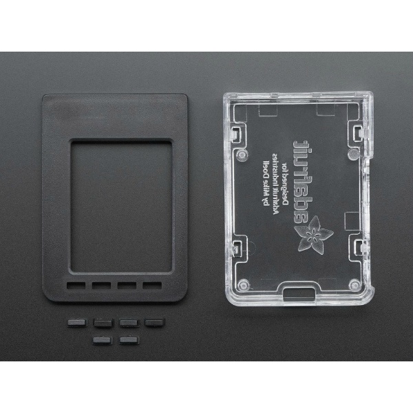 Pi Model B+ / Pi 2 / Pi 3 - Case Base and Faceplate Pack - Clear【3062】