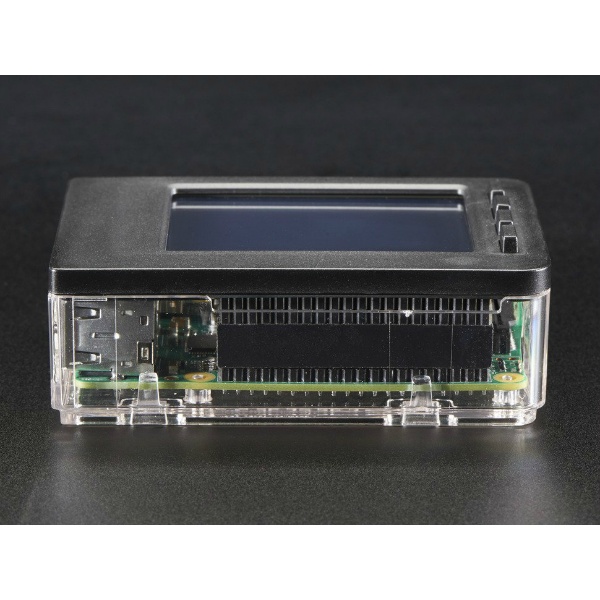 Pi Model B+ / Pi 2 / Pi 3 - Case Base and Faceplate Pack - Clear【3062】