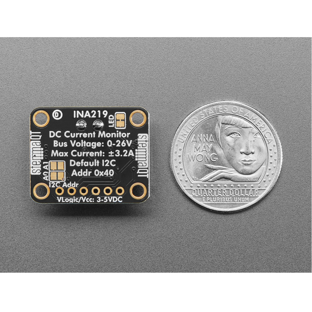 INA219 High Side DC Current Sensor Breakout-26V ±3.2A Max【904】