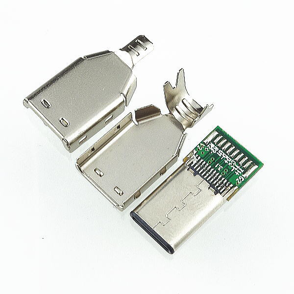 USB3.1 タイプCプラグ【USB-PS-24C-LF】